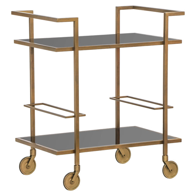 Trolley Xo børstet gull Richmond Interiors Oppbevaring