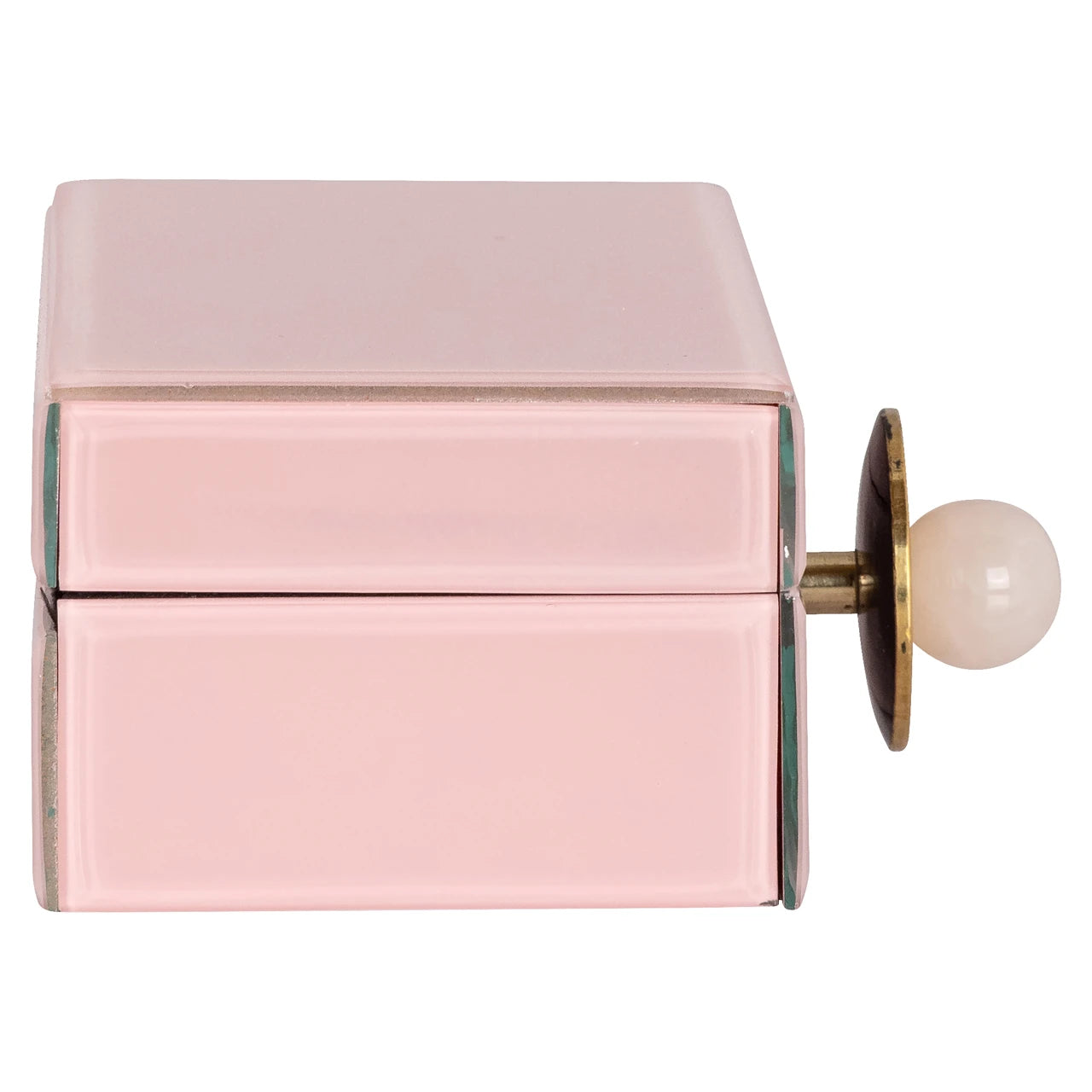 Oppbevaringsboks Jamila rosa liten Richmond Interiors Oppbevaring