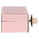 Oppbevaringsboks Jamila rosa liten Richmond Interiors Oppbevaring