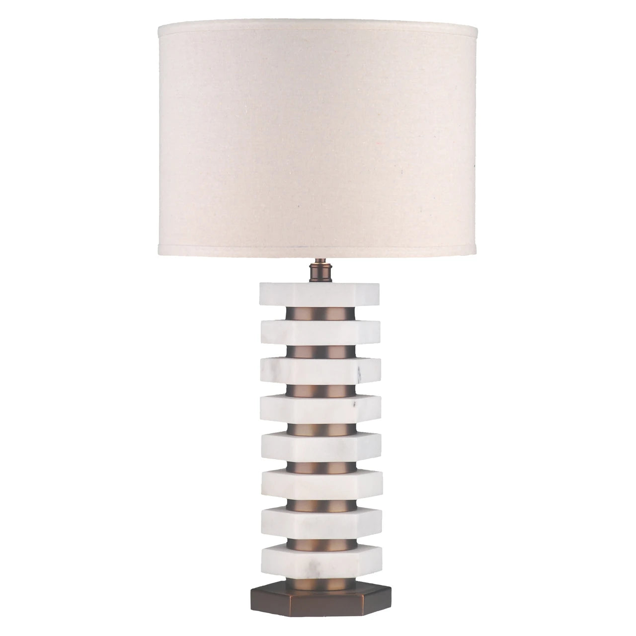 Bordlampe Haspen natur Richmond Interiors Bordlampe