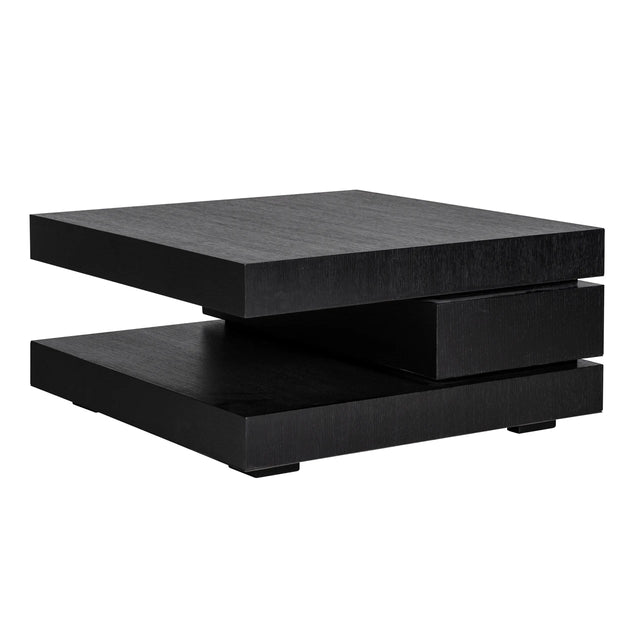 Salongbord Oakura svart 90x90 Richmond Interiors Sofabord