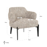 Lenestol Venus trendy natur Richmond Interiors Lenestol