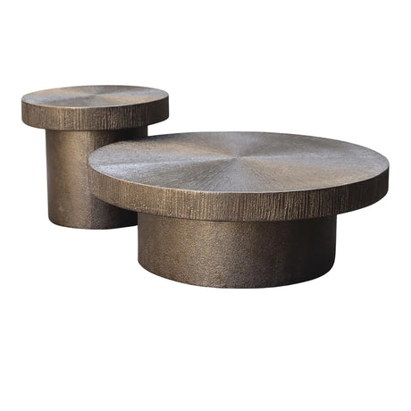 Salongbord Lindo Brunzae sett med 2 Richmond Interiors Sofabord