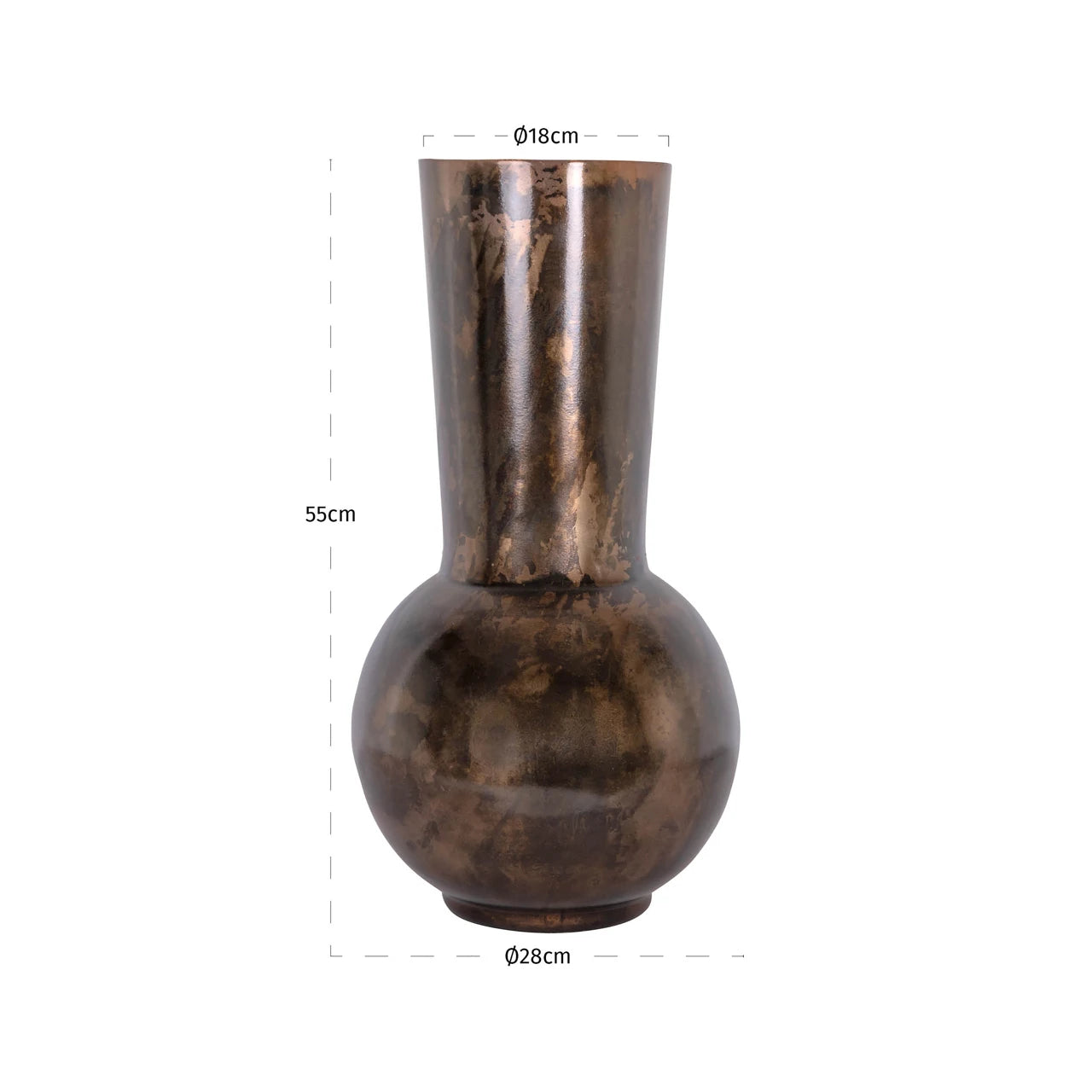Vase Jolise kobber stor Richmond Interiors Vase