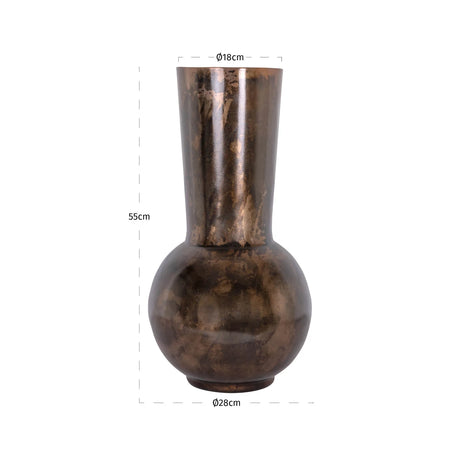 Vase Jolise kobber stor Richmond Interiors Vase