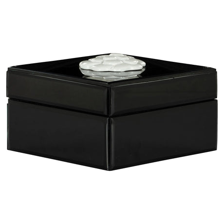 Oppbevaringsboks Lune svart/hvit Richmond Interiors Oppbevaring