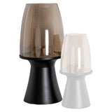 Hurricane light Vienna black large Richmond Interiors Lanterne og lysglass