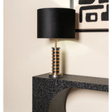 Konsoll Alexander Jones svart/gull Bazel Richmond Interiors Konsollbord
