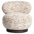 Lounge chair Jace beige tiger svingbar Richmond Interiors Lenestol