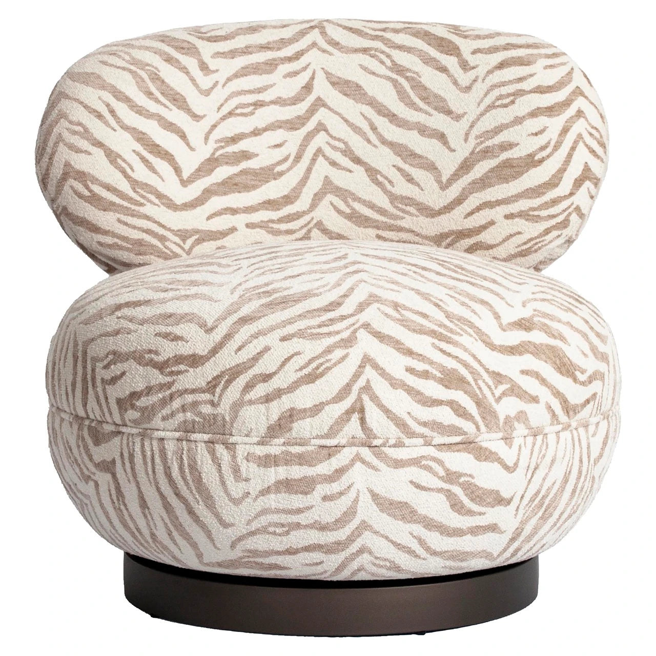 Lounge chair Jace beige tiger svingbar Richmond Interiors Lenestol