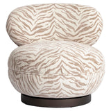 Lounge chair Jace beige tiger svingbar Richmond Interiors Lenestol