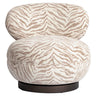 Lounge chair Jace beige tiger svingbar Richmond Interiors Lenestol