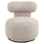 Lounge chair Kaya cayenne brown swivel Richmond Interiors Lenestol