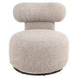 Lounge chair Kaya cayenne brown swivel Richmond Interiors Lenestol