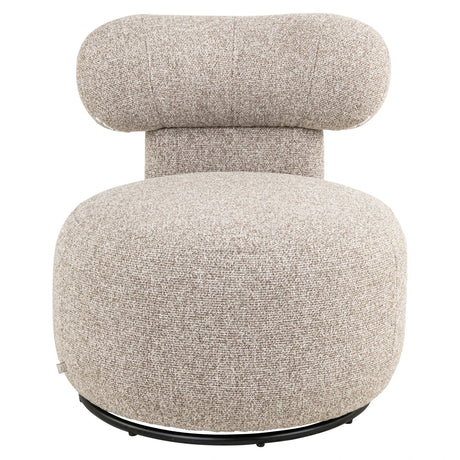 Lounge chair Kaya cayenne brown swivel Richmond Interiors Lenestol