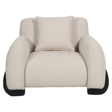 Lounge chair Godiva biscotti Richmond Interiors Lenestol
