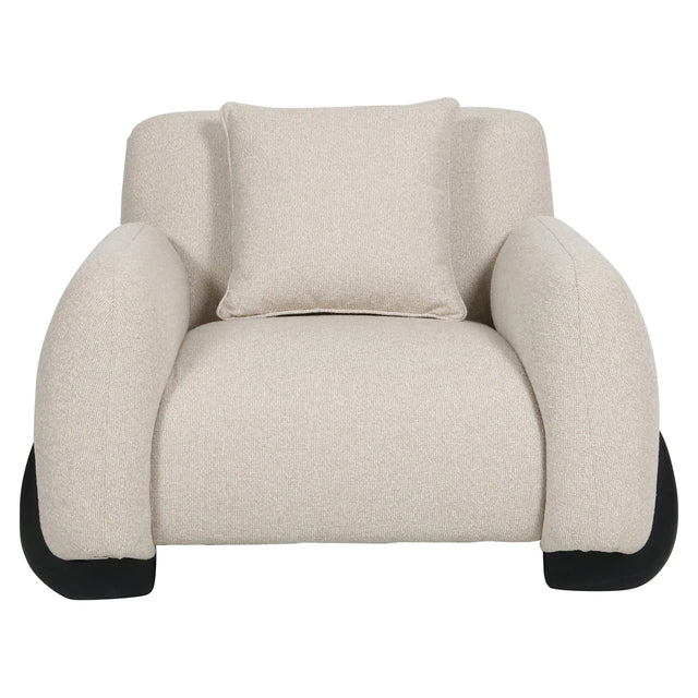 Lounge chair Godiva biscotti Richmond Interiors Lenestol