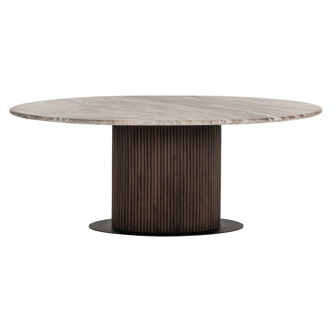 Spisebord Rashford Blush beige ovalt 200 Richmond Interiors Spisebord