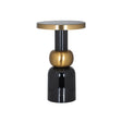Endebord Mose svart 41Ø Richmond Interiors Sidebord