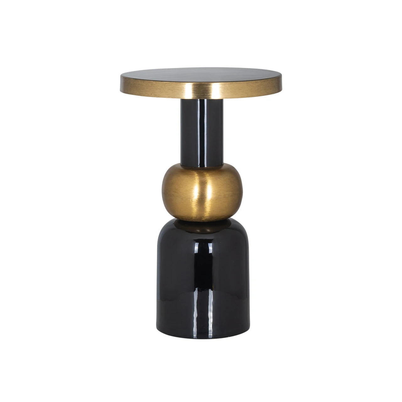 Endebord Mose svart 41Ø Richmond Interiors Sidebord