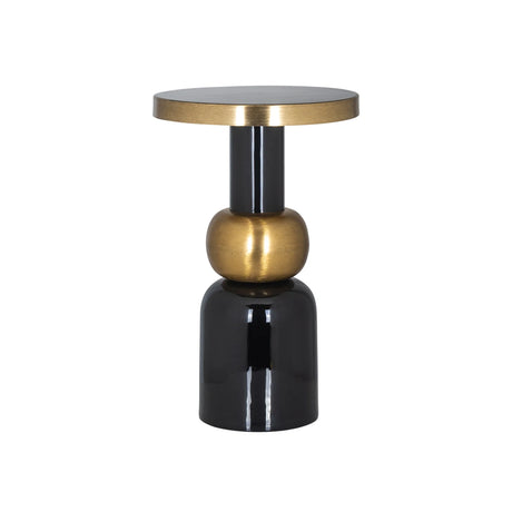 Endebord Mose svart 41Ø Richmond Interiors Sidebord