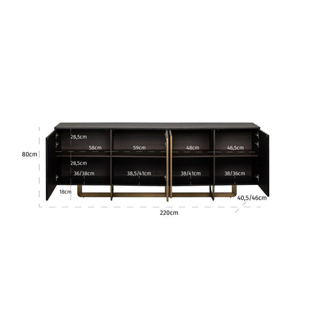 Sideboard Alexander Jones trekull Dax Richmond Interiors Skjenk
