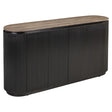 Sideboard Russo askebrun med 4 dører Richmond Interiors Skjenk