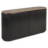 Sideboard Russo askebrun med 4 dører Richmond Interiors Skjenk
