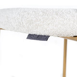 Counter stool Xenia white bouclé sett med 2 Richmond Interiors Barstol