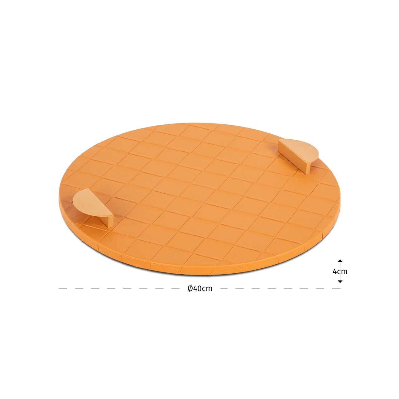 Tray Mavey orange Richmond Interiors Serveringsbrett