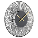 Klokke Blunt svart Richmond Interiors Veggur