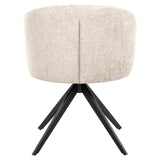 Spisestol Olivia natural miami swivel Richmond Interiors Spisestol