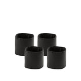 NERO 4-PACK Napkin Rings Artwood Pynteartikler