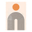 Tempel Poster 50x70 Venture Design Pynteartikler