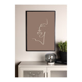Siluette Poster 50x70 Venture Design Pynteartikler