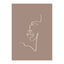 Siluette Poster 50x70 Venture Design Pynteartikler