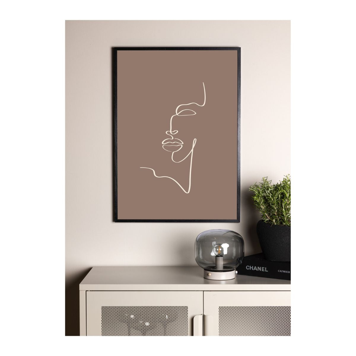 Siluette Poster 70x100 Venture Design Pynteartikler