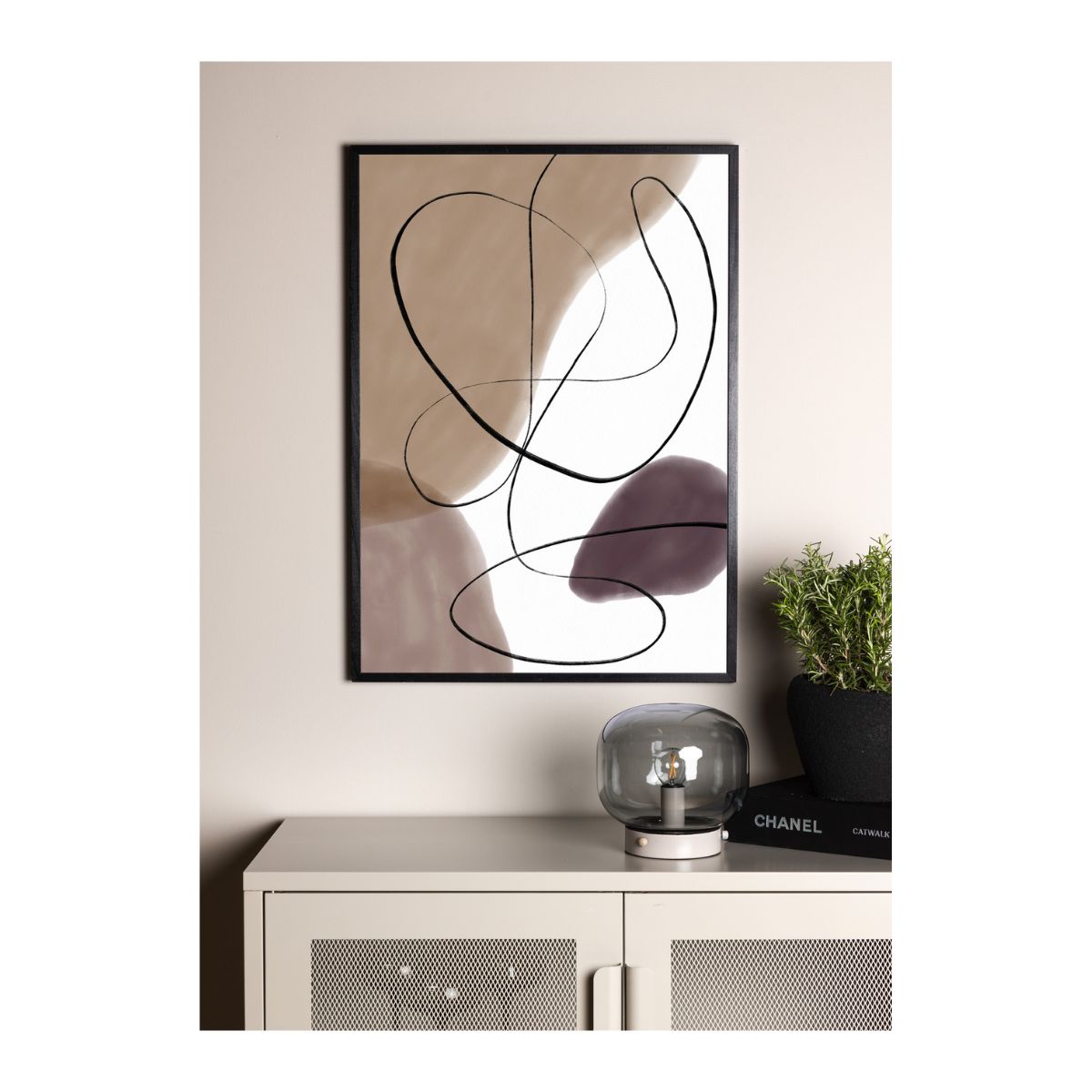 Lines Poster 50x70 Venture Design Pynteartikler