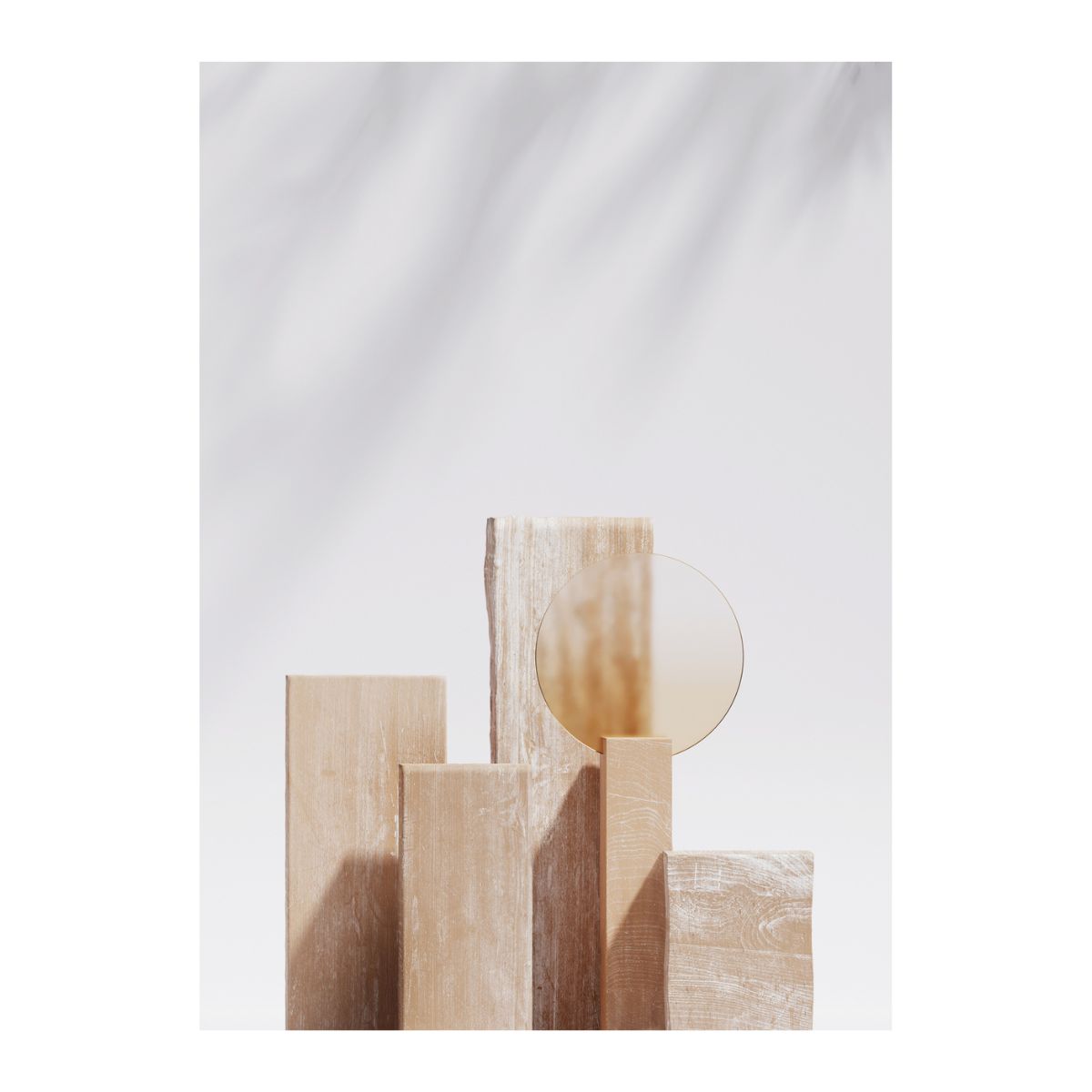 Wooden Blocks Poster 50x70 Venture Design Pynteartikler