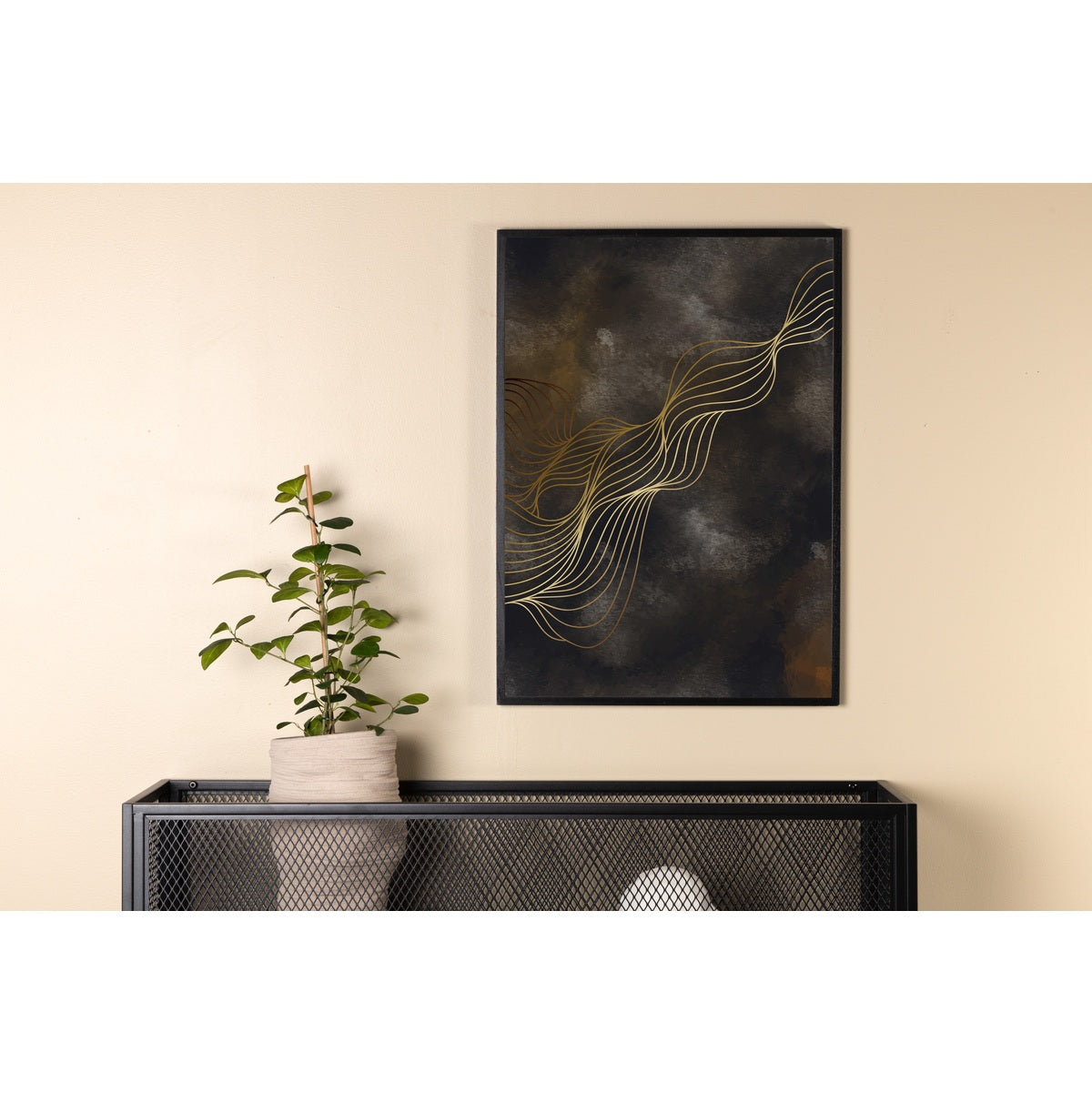 Wave Poster 30x40 Venture Design Pynteartikler