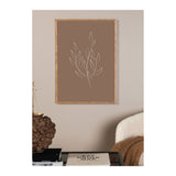 Drawed leaf Poster 30x40 Venture Design Pynteartikler