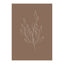 Drawed leaf Poster 70x100 Venture Design Pynteartikler