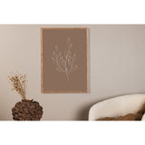 Drawed leaf Poster 70x100 Venture Design Pynteartikler