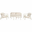 Rana lounge set - beige m/ bordsett Hartman Sofagruppe