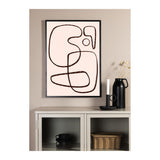 Line art Poster 21x30 Venture Design Pynteartikler