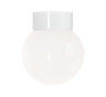 Glob 150 Blank Opal Taklampe/Vegglampe E27 IP20 Ifö Electric Taklampe/Vegglampe