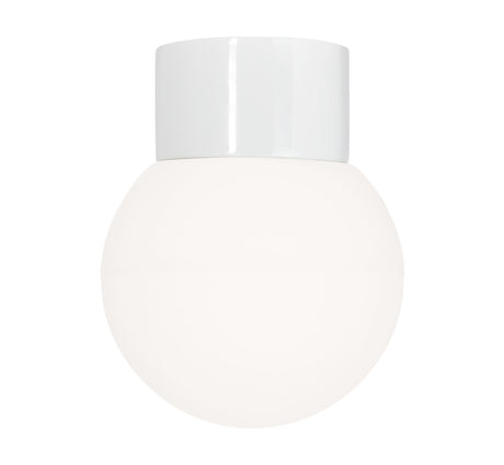 Globe 150 Matt Opal Taklampe/Vegglampe E27 IP54