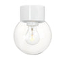 Globe 150 Klart Glass Taklampe/Vegglampe E27 IP54