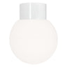 Glob 180 Matt Opal Taklampe/Vegglampe E27 IP54 Ifö Electric Taklampe/Vegglampe