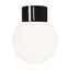 Glob 180 Matt Opal Taklampe/Vegglampe E27 IP54 Ifö Electric Taklampe/Vegglampe